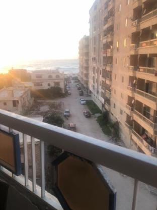 2BR/2BA Apt w/Beach View*PetFriendly*100m to Beach Apartment in Alexandria Governorate