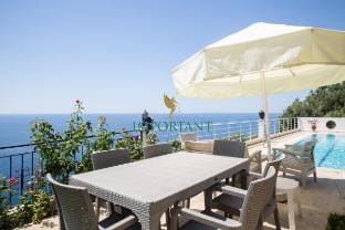 BD456 Sea View Villa in Bodrum, Gumusluk Villa in Muğla Province