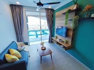 The Wave 2BR 4 Pax B10 - SmartTV/NetFlix/WIFI Apartment in Malacca