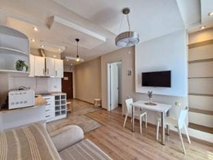 Cozy apartment with two rooms in Orbi Volna Apartment in Batumi