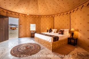 Sonal Desert Camp Jaisalmer Luxury tent in Sindh