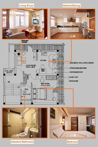 Comfort Zone @Thamel 1BR Apartment by Casa Deyra Apartment in Kathmandu