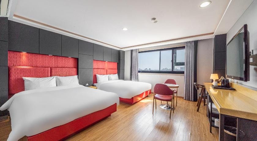 Hotel memory Jumunjin Hotel in South Korea