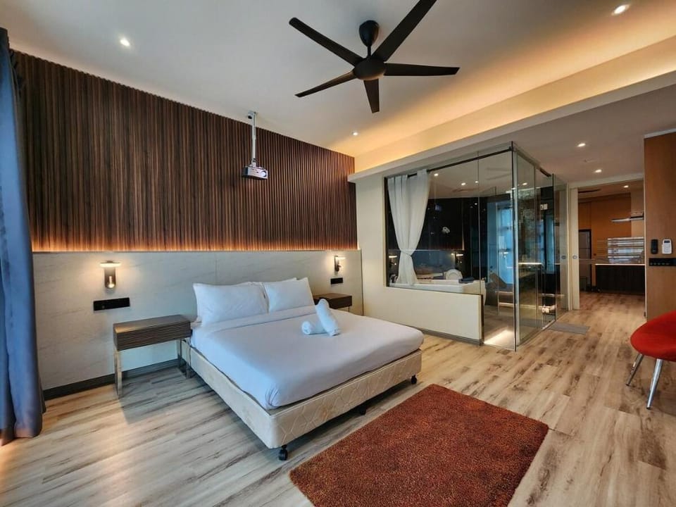 Amorous Feel KL #Jacuzzi #NFLX #Prjscn120" #KTV Apartment in Federal Territory of Kuala Lumpur