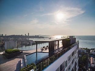 Downtown Lux Fun Rooftop Pool #TB104122 Apartment in Pattaya City