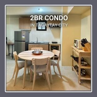 Cozy 2 Bedroom in Tagaytay | 100inTV & Parking Apartment in Tagaytay