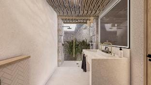 Uluwatu luxe villa, sleeps 12, 1min to beach Vacation rental in Bali