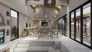 Uluwatu luxe villa, sleeps 12, 1min to beach Vacation rental in Bali