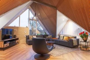 Stylish forrest Villa "Bij Klaas" with 4 bathrooms Villa in Friesland, Netherlands