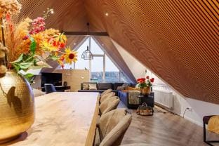 Stylish forrest Villa "Bij Klaas" with 4 bathrooms Villa in Friesland, Netherlands