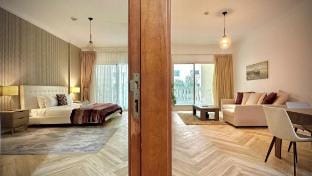 Stylish 1BR Apartment with Balcony in JVC Apartment in Dubai