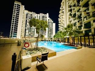 Studio farhad Azizi Residence Al Jaddaf creek  Apartment in Dubai