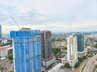 Tropical CityviewStudiounit at R&FPrincess byANJU Apartment in Johor Bahru