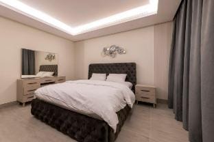 Beautifully designed two-bedroom flat in Hittin Apartment in Riyadh