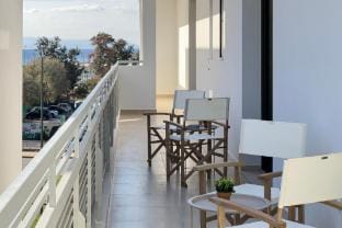 Chic Roof Terrace Penthouse with Full Sea View Apartment in East Attica Regional Unit, Greece