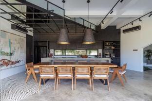Mandala Oasis | 5BR Canggu Pool Villa w Gym, Sauna Villa in North Kuta