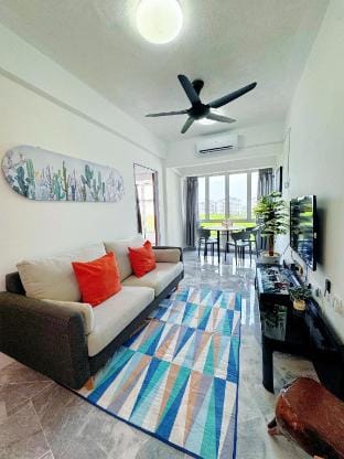 Fully AirCond Studio SeaView Ocean View Resort Vacation rental in Port Dickson
