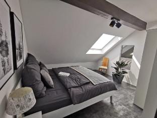 Skyline klimatisierte 70m2 Dachgeschoss-Wohnung Vacation rental in Vorarlberg, Austria