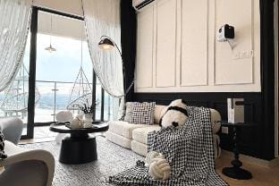 Dooga Ins-Cocohouse Chanel-Themed Seaview Stay  Apartment in Johor Bahru