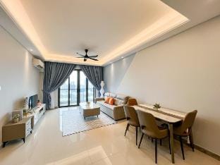 Garden View 2BRunit R&F Seine Apartment in Johor Bahru