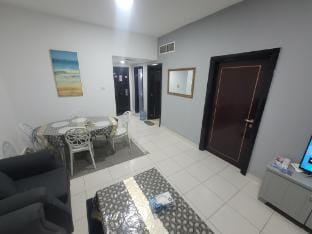 Stylish 1BR | Walk to Beach Apartment in Ajman