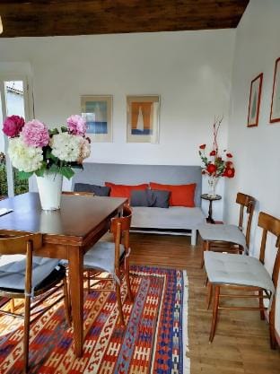 The courtyard.  Matilde apartment Vacation rental in Piedmont