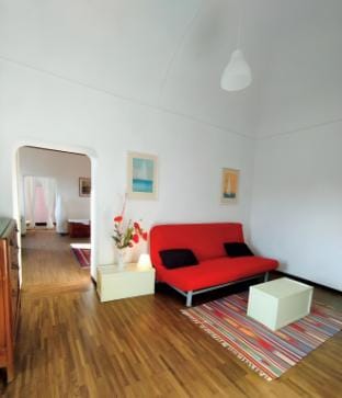 The courtyard.  Matilde apartment Vacation rental in Piedmont