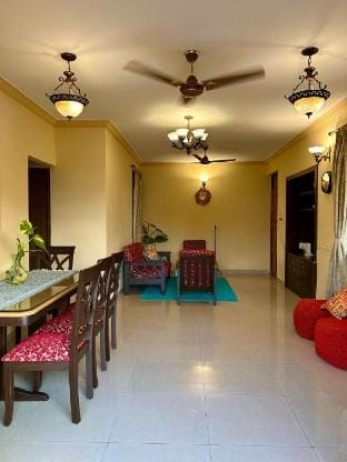 Sustainable 2 BHK | Pool, Wifi & 2 Min to Beach Apartment in Benaulim