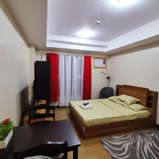 Spacious Studio Unit  with 1 queen size bed. Apartment in Pasig