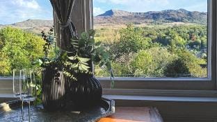 Luxe Cader view stylish interior Apartment in Dolgellau