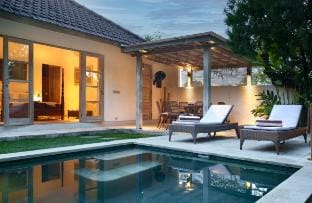 Puri Pura Villa (3 Bedrooms) Central Canggu Villa in North Kuta
