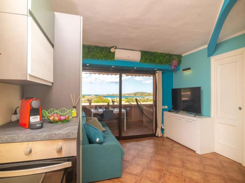 True paradise with a splendid panoramic terrace Apartment in Sardinia
