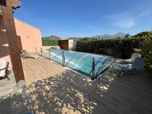 Seaside Oasis Villa in Palermo, Italy - Private Pool and Garden Villa in Sicily