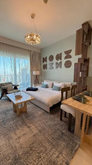 Seaside Elegance 1BR at Emaar Beachfront Apartment in Dubai
