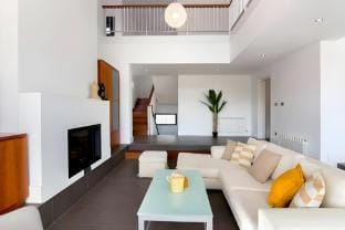 Villa Sierra: pool and fireplace Villa in Andalusia