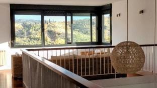 Villa Sierra: pool and fireplace Villa in Andalusia