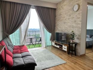 2BR #WeHome | Bathtub | Paradigm UTM | Apartment in Johor Bahru