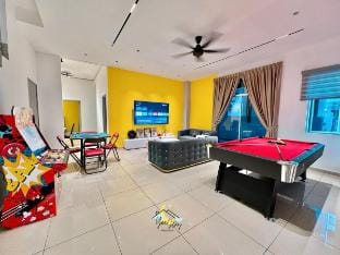 BukitKatil16pax-snooker｜arcade Vacation rental in Malacca