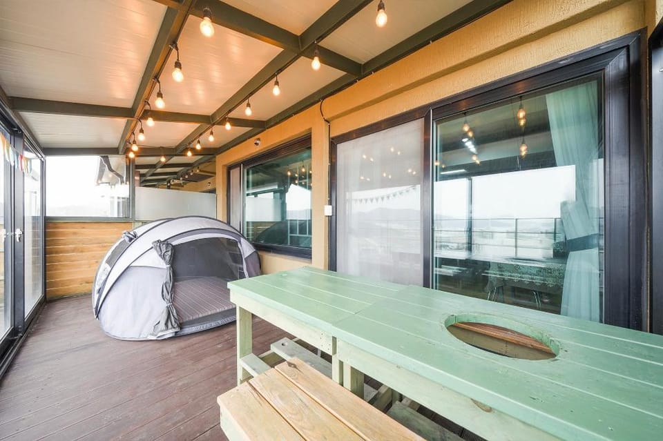 Yeosu Flower Day Ocean View Spa Couple Family Pension Bed and Breakfast in South Korea