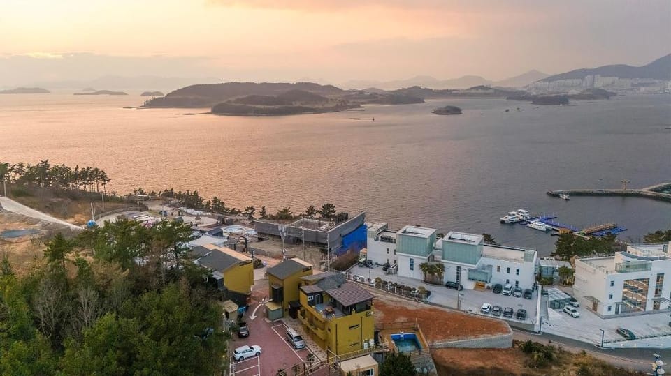 Yeosu Flower Day Ocean View Spa Couple Family Pension Bed and Breakfast in South Korea