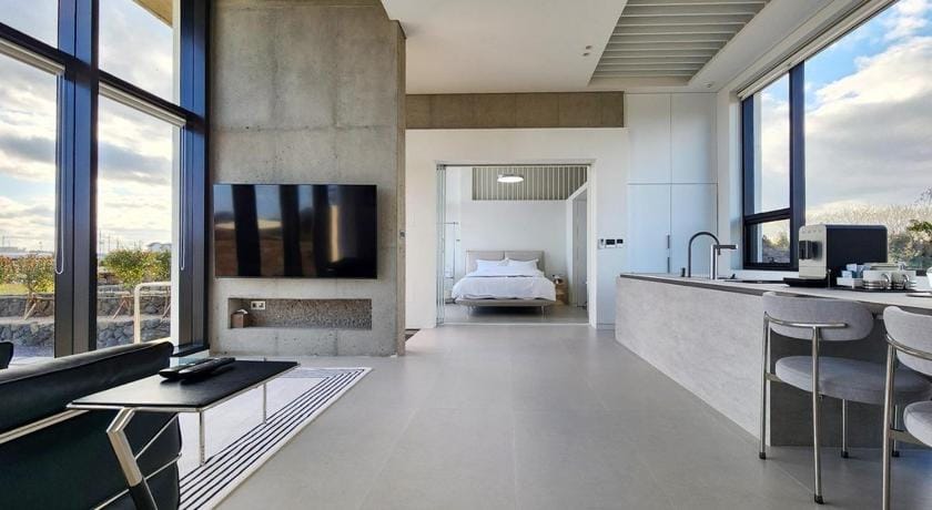 Window Lounge_poolvilla Bed and Breakfast in South Korea