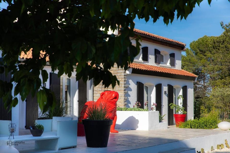 Moon, private terrace Apartment in Occitanie