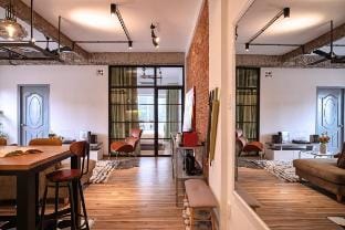 Cool Urban Oasis w/ Projector & Vinyl by Circadian Apartment in Ho Chi Minh City
