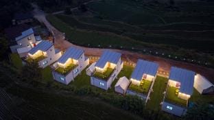 Gyeongju Gamseong The Glamping Pool Villa Bed and Breakfast in South Korea