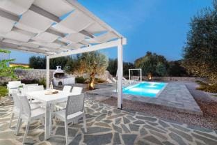 Villa Kalathos Dream Galazio Villa in Rhodes, Greece