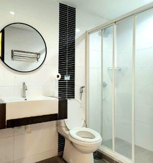 Tranquil & Cozy 3-Bedroom Oasis in Likas Square Apartment in Kota Kinabalu