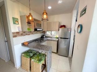 g308-Apartamento en La Tebaida con piscina,tobogan Apartment in Quindio, Colombia