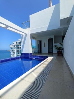 bella vista cerca al mar  Apartment in Gaira