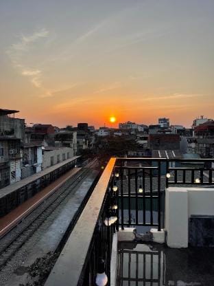 Train Station View | Rooftop Garden| 6BR|Elevator Vacation rental in Hanoi