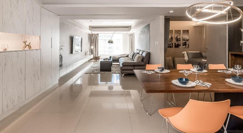 Manhattan Style High Floor 4B2bLDK Apartment in Taipei City